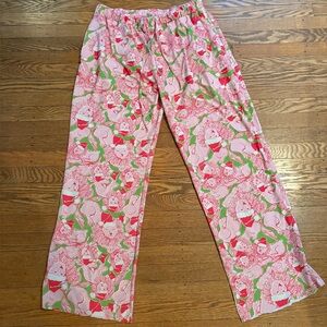 EUC Santa Lion pajama pants size XL
